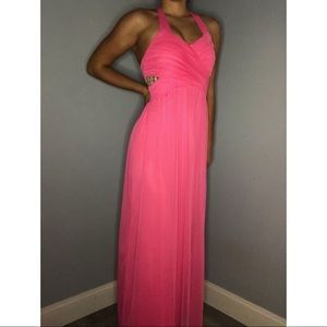 Hot Pink Formal Dress
